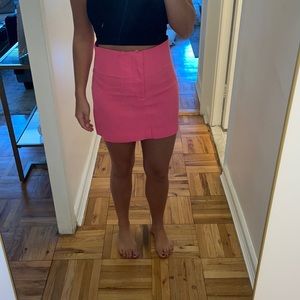 Pink Zara skirt
